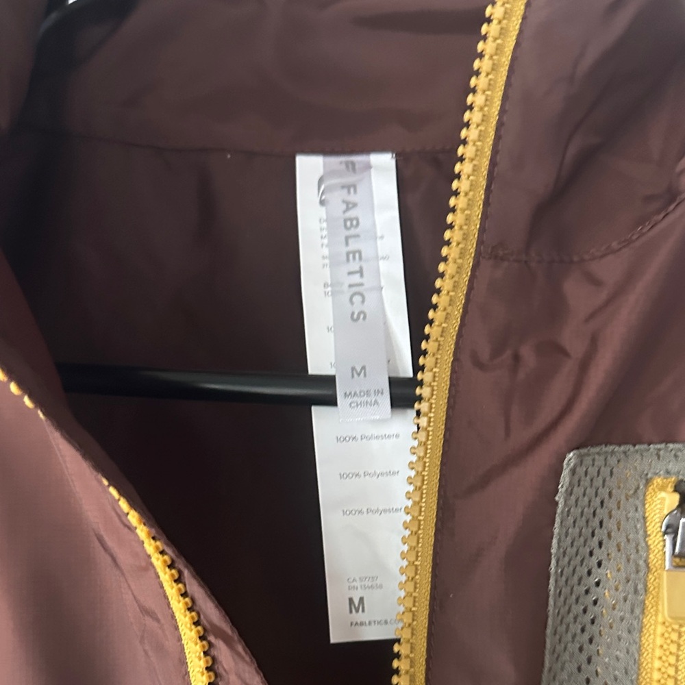 Fabletics Brown And Gray Windbreaker - image 2